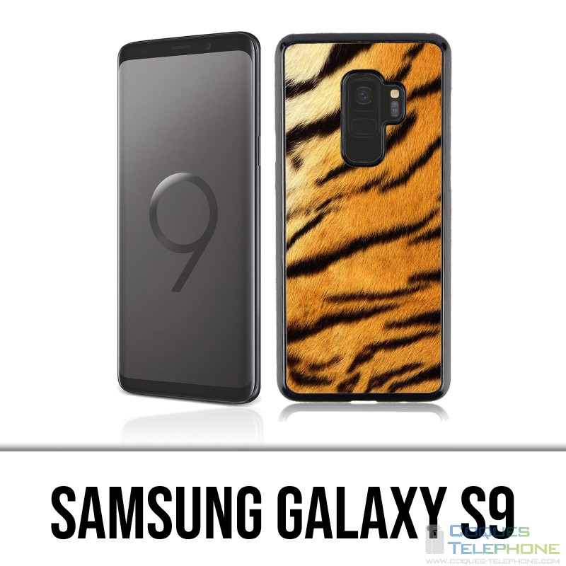 Funda Samsung Galaxy S9 - Piel de tigre