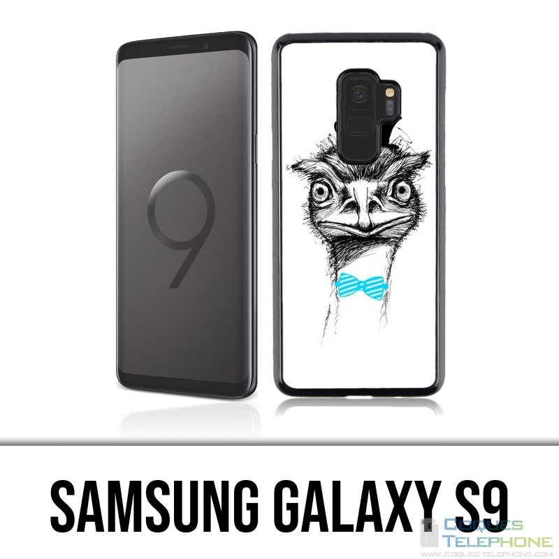 Carcasa Samsung Galaxy S9 - Avestruz Divertida