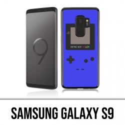 Samsung Galaxy S9 Hülle - Game Boy Farbe Blau
