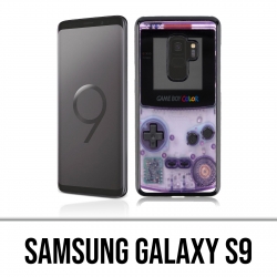 Samsung Galaxy S9 Hülle - Game Boy Farbe Violett