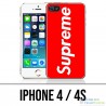 Coque iPhone 4 / 4S - Supreme Fit Girl
