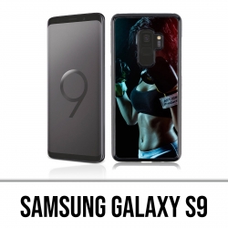 Samsung Galaxy S9 Hülle - Girl Boxing
