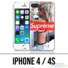 Funda para iPhone 4 / 4S - Supreme Marylin Monroe