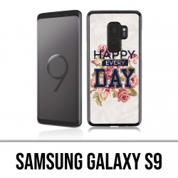 Coque Samsung Galaxy S9 - Happy Every Days Roses
