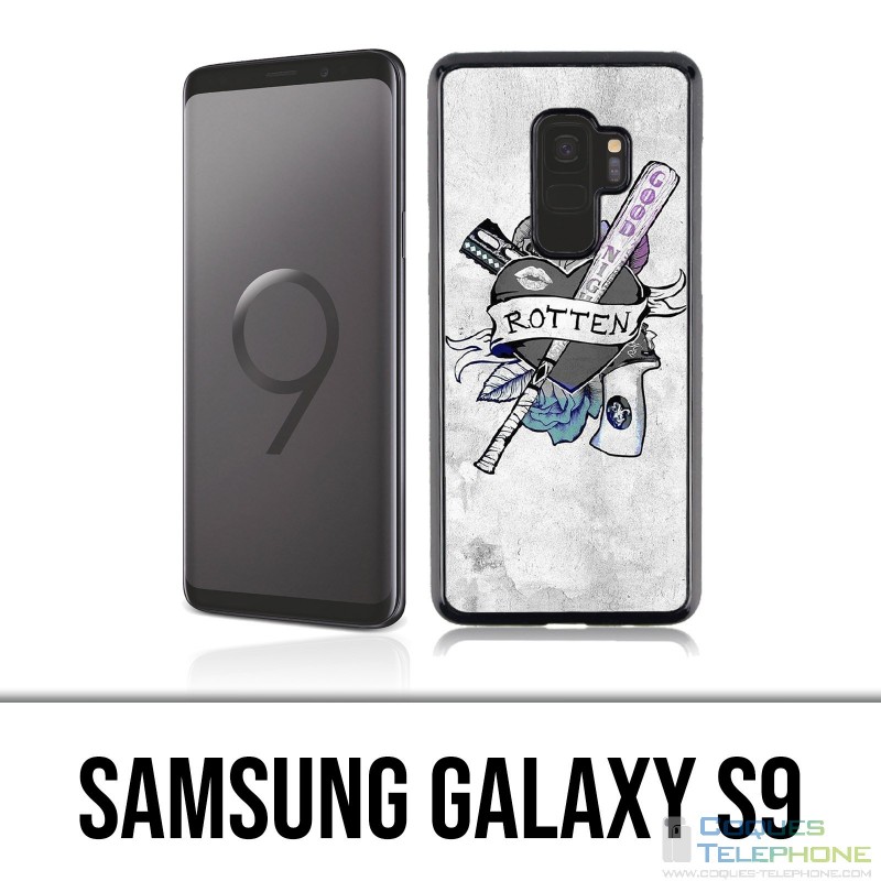 Carcasa Samsung Galaxy S9 - Harley Queen Rotten