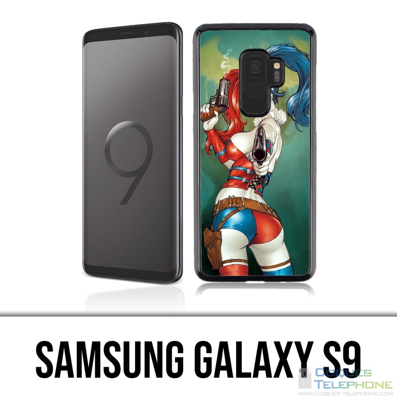 Coque Samsung Galaxy S9 - Harley Quinn Comics