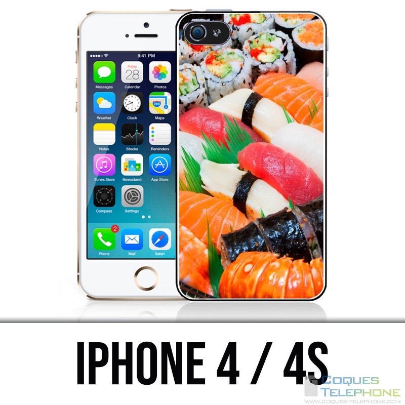 Coque iPhone 4 / 4S - Sushi Lovers