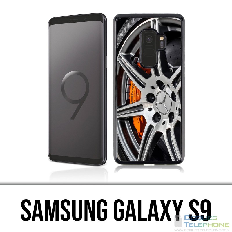 Custodia Samsung Galaxy S9 - volante Mercedes Amg