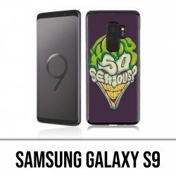 Carcasa Samsung Galaxy S9 - Joker Tan serio