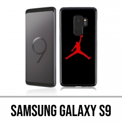 Coque Samsung Galaxy S9 - Jordan Basketball Logo Noir