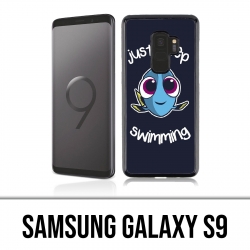 Coque Samsung Galaxy S9 - Just Keep Swimming