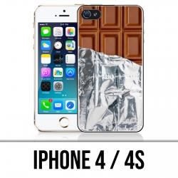 IPhone 4 / 4S case - Alu Chocolate Tablet