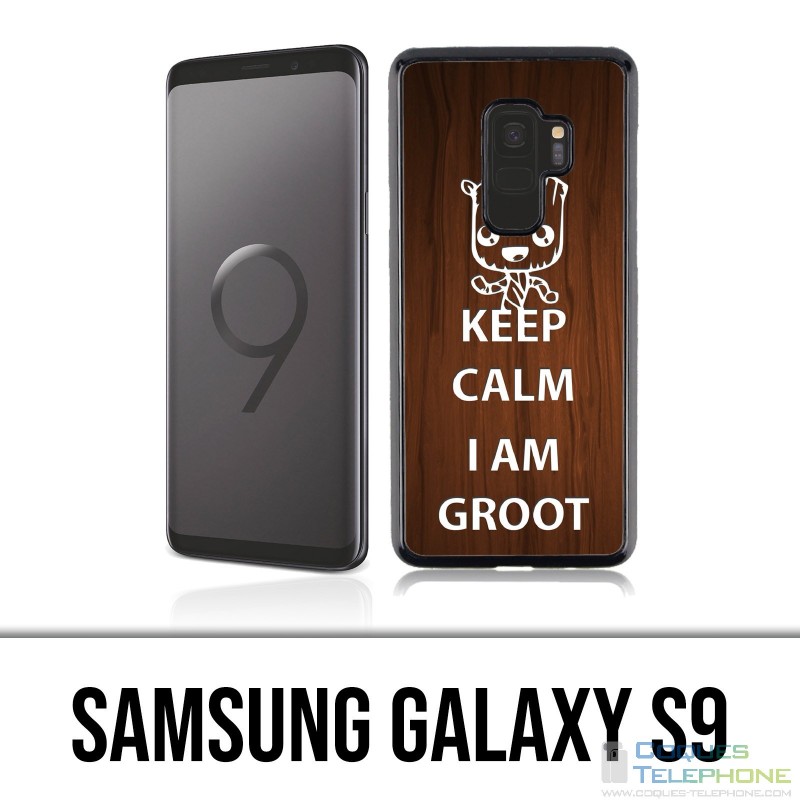 Coque Samsung Galaxy S9 - Keep Calm Groot