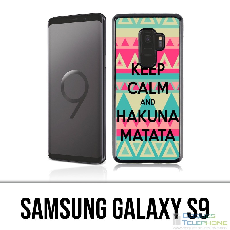 Coque Samsung Galaxy S9 - Keep Calm Hakuna Mattata