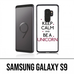 Carcasa Samsung Galaxy S9 - Keep Calm Unicorn Unicorn