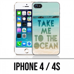 Coque iPhone 4 / 4S - Take Me Ocean