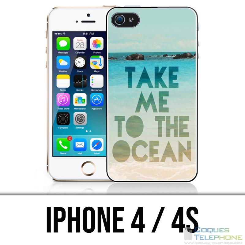 Funda iPhone 4 / 4S - Take Me Ocean