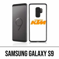 Samsung Galaxy S9 Hülle - Ktm Logo Weißer Hintergrund