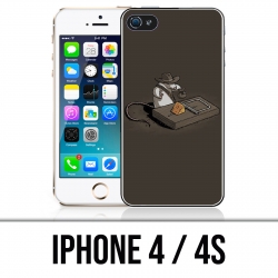 Coque iPhone 4 / 4S - Tapette Souris Indiana Jones