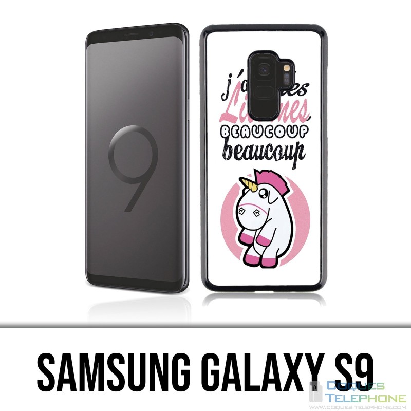 Samsung Galaxy S9 Hülle - Einhörner