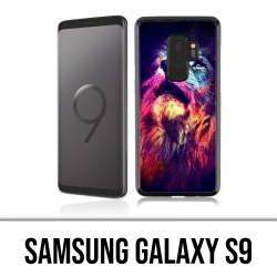 Samsung Galaxy S9 Hülle - Lion Galaxie