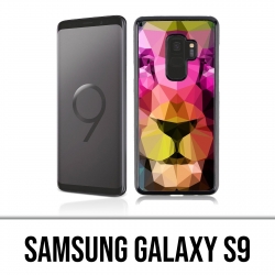 Samsung Galaxy S9 Hülle - Geometrischer Löwe