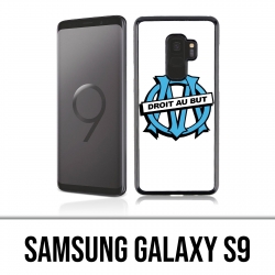 Coque Samsung Galaxy S9 - Logo Om Marseille Droit Au But