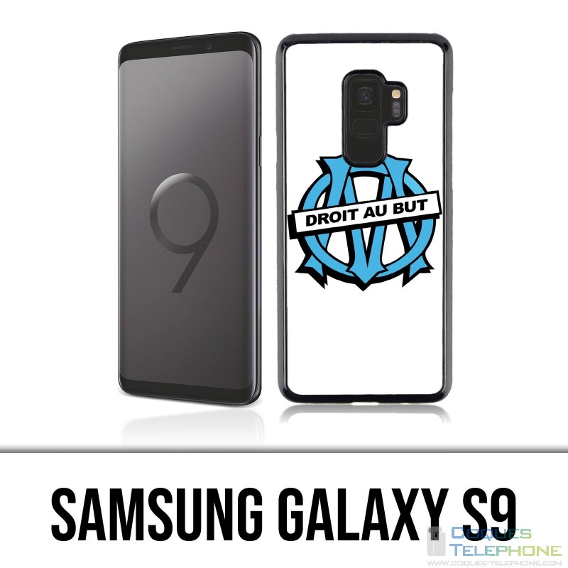 Samsung Galaxy S9 Hülle - Om Marseille Right Logo
