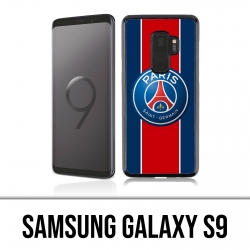 Coque Samsung Galaxy S9 - Logo Psg New Bande Rouge