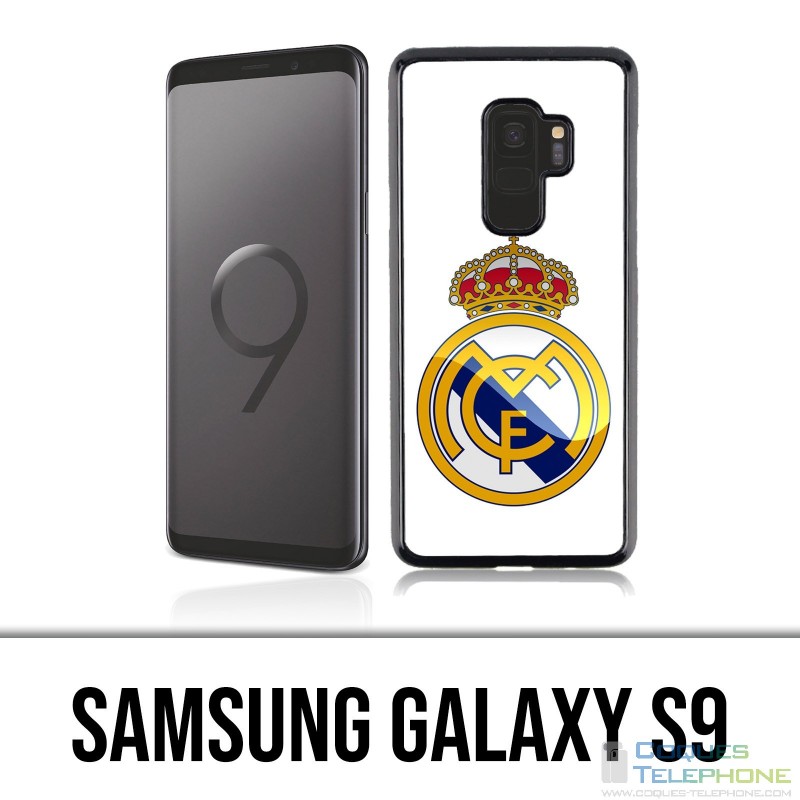 Carcasa Samsung Galaxy S9 - Logotipo del Real Madrid