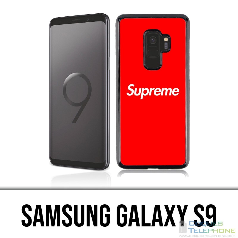 Samsung Galaxy S9 Hülle - Supreme Logo