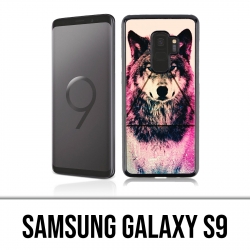 Samsung Galaxy S9 Case - Triangle Wolf