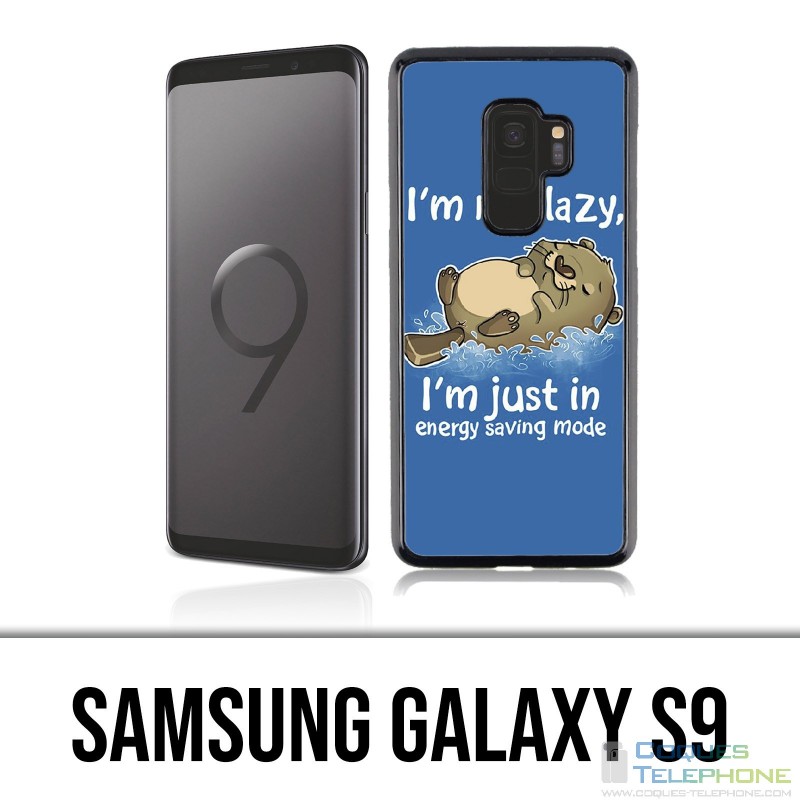Coque Samsung Galaxy S9 - Loutre Not Lazy
