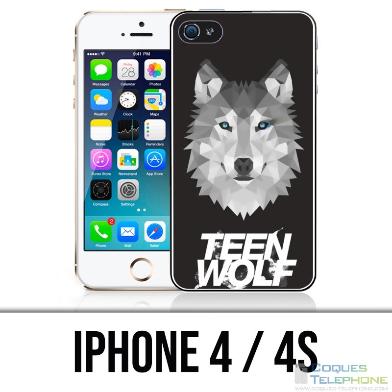 Coque iPhone 4 / 4S - Teen Wolf Loup