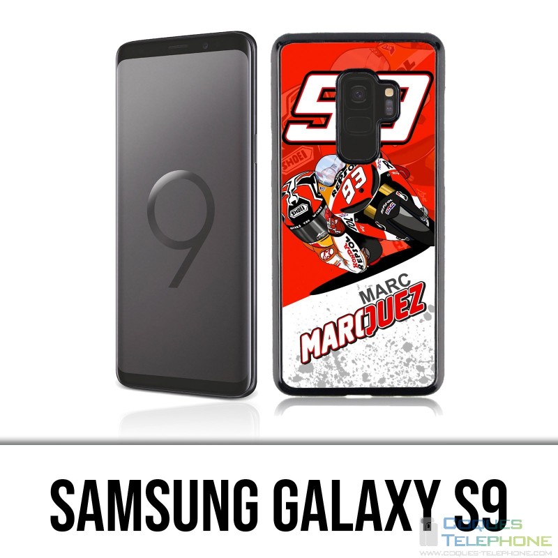 Coque Samsung Galaxy S9 - Marquez Cartoon