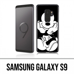 Samsung Galaxy S9 Case - Mickey Black And White