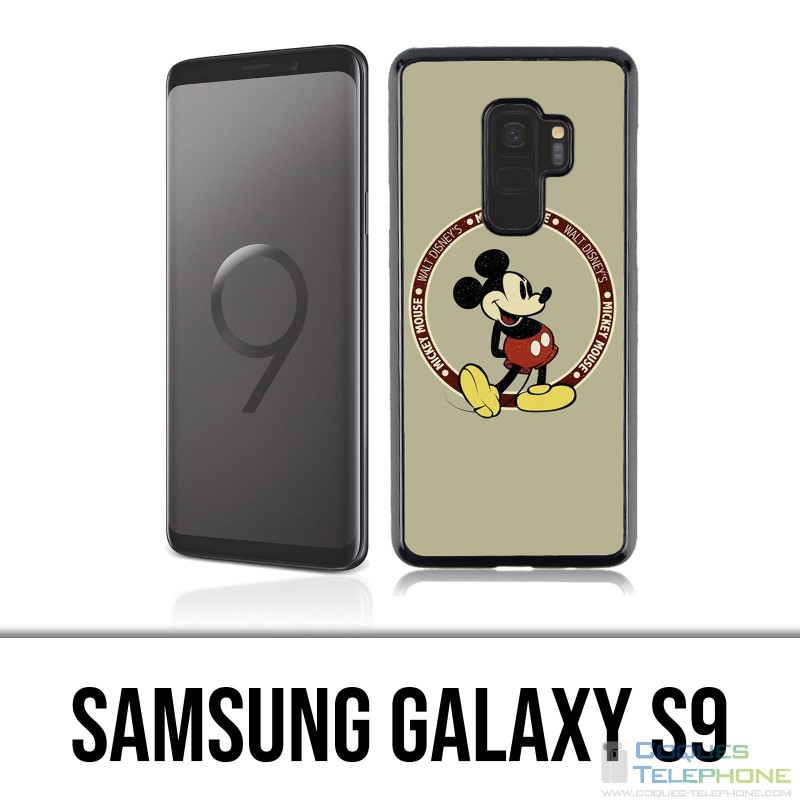 Carcasa Samsung Galaxy S9 - Mickey Vintage