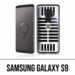 Carcasa Samsung Galaxy S9 - Micrófono vintage