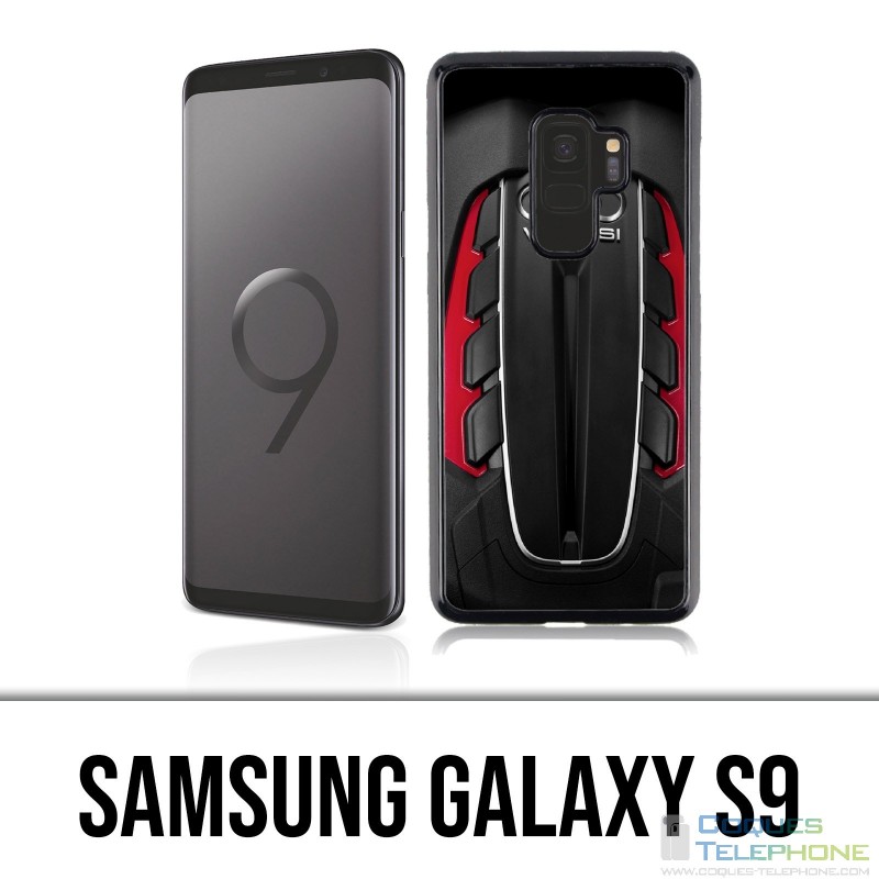 Carcasa Samsung Galaxy S9 - motor Audi V8 2