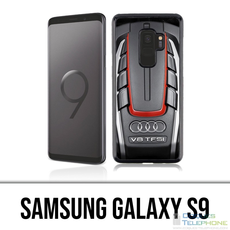 Samsung Galaxy S9 case - Audi V8 engine
