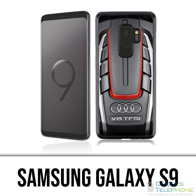 Samsung Galaxy S9 case - Audi V8 engine