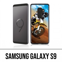 Samsung Galaxy S9 Hülle - Motocross Sand