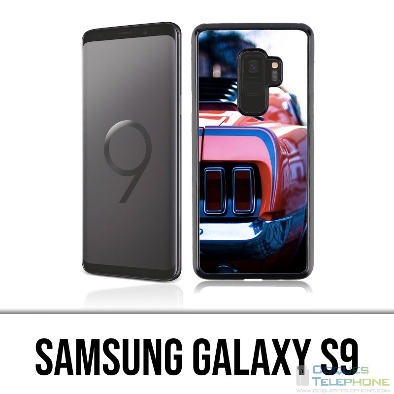 Carcasa Samsung Galaxy S9 - Vintage Mustang