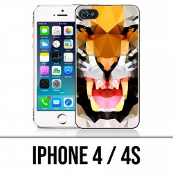 IPhone 4 / 4S Hülle - Geometric Tiger