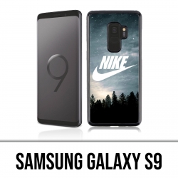 Samsung Galaxy S9 Case - Nike Logo Wood