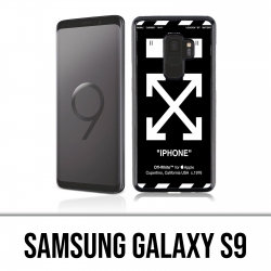 Samsung Galaxy S9 Case - Off White Black