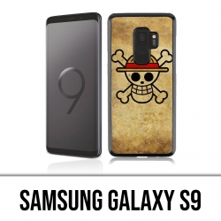Carcasa Samsung Galaxy S9 - Logotipo vintage de una pieza