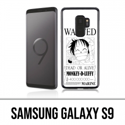 Coque Samsung Galaxy S9 - One Piece Wanted Luffy