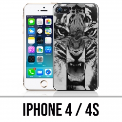Custodia per iPhone 4 / 4S - Tiger Swag 1