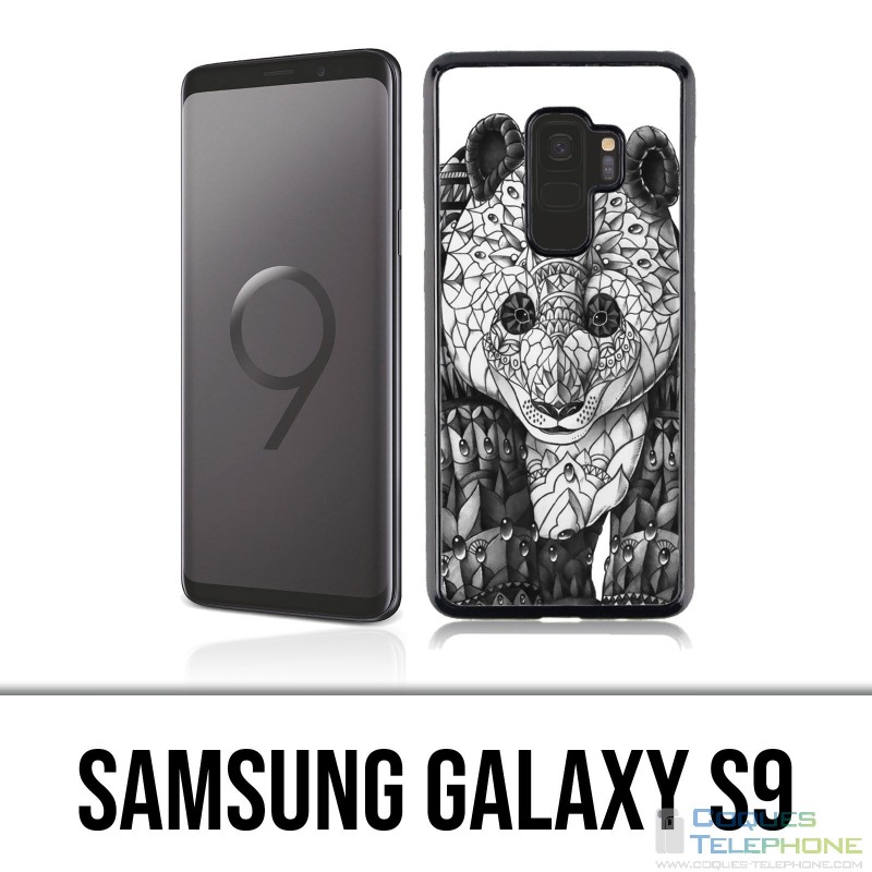 Carcasa Samsung Galaxy S9 - Panda Azteque